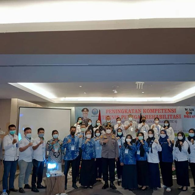 Pondok Rehabilitasi Qhi Mengkuti pelatihan Kompetensi teknis Rehabilitasi Yang ditaja BNNP Riau